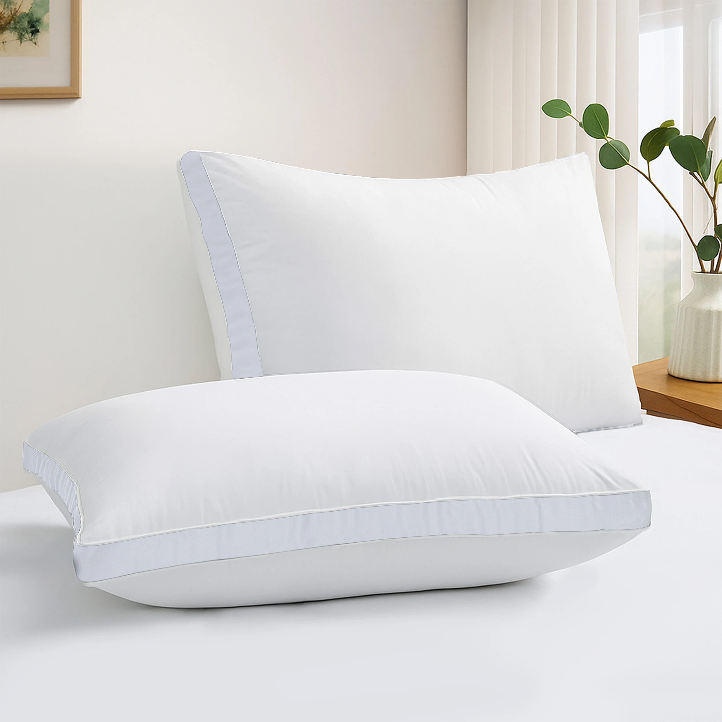 Lux Décor Set of 2 Bed Pillows