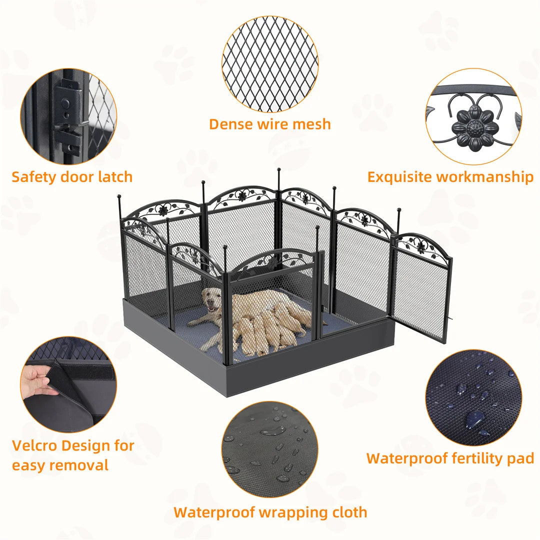 Heavy Duty Metal Dog Playpen