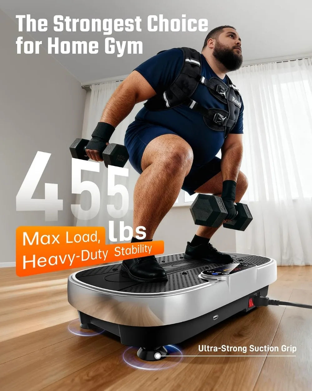3-D Whole Body Vibration Exercise Machine