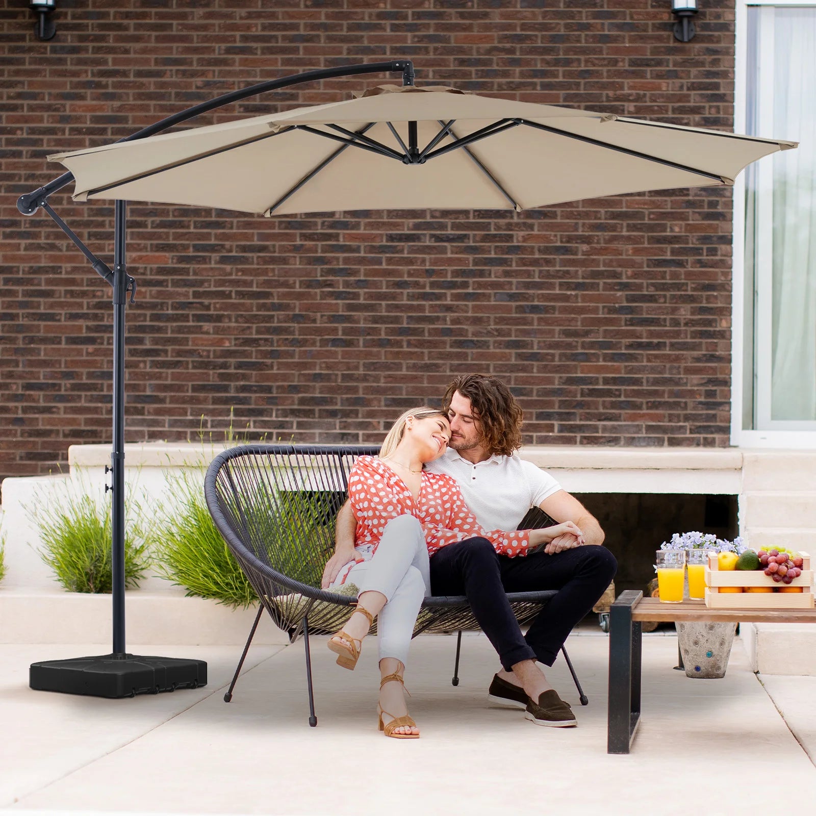 JHK 10 FT Outdoor Patio Umbrella