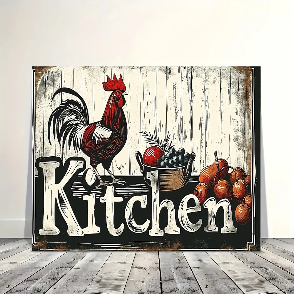 Charming Farmhouse Kitchen Wall Art
