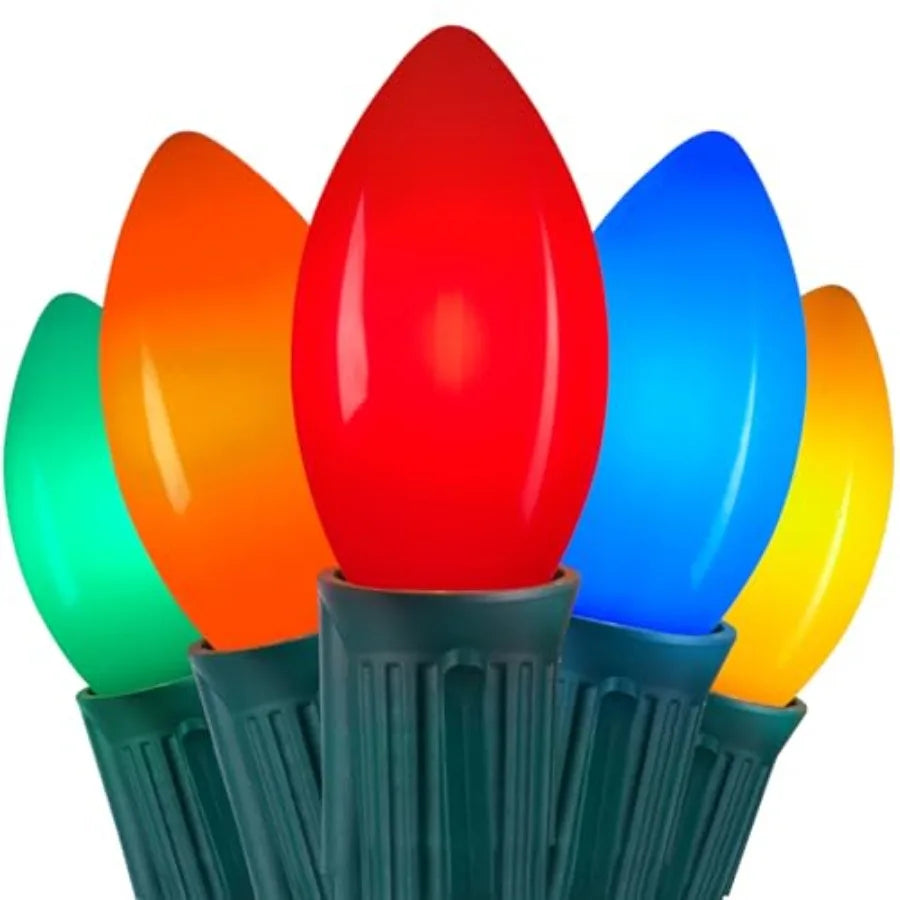200 Foot Vintage String Lights for Holiday Decorations