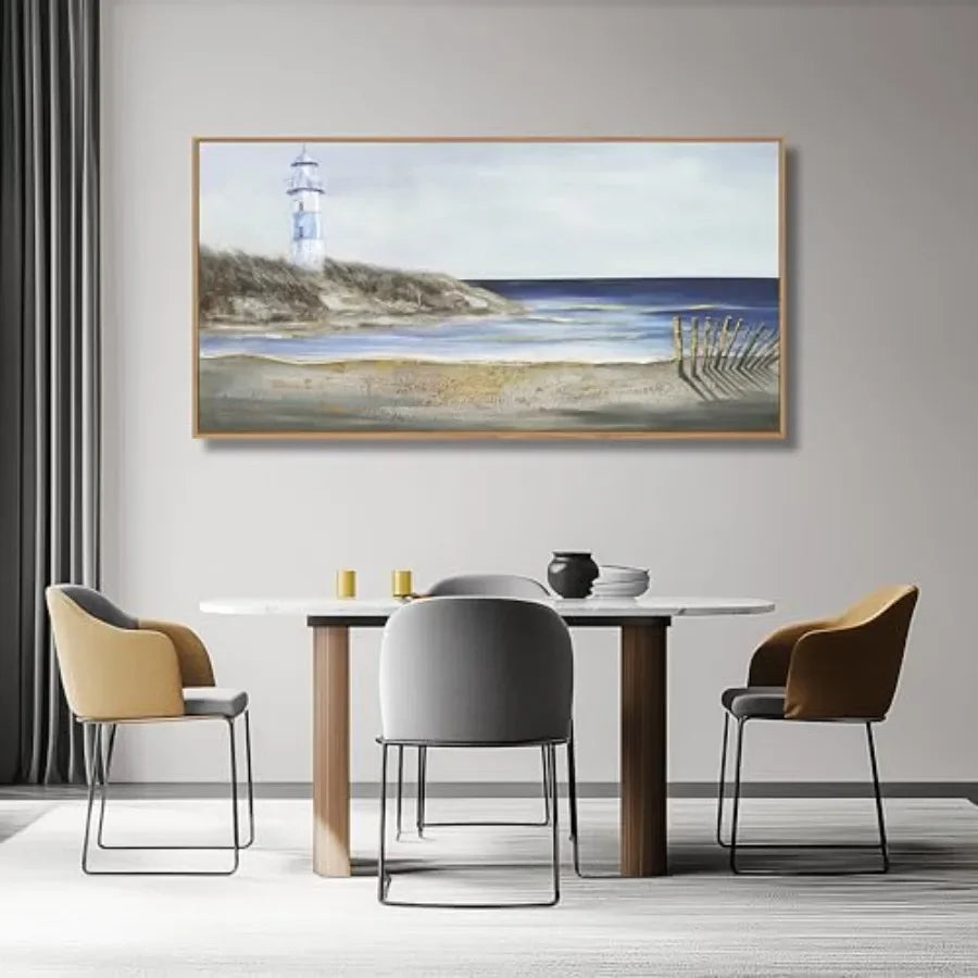 Modern Beautiful Coastal Scene Wall Art