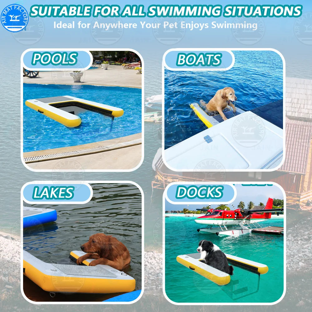 Summer Inflatable Pet Ramp