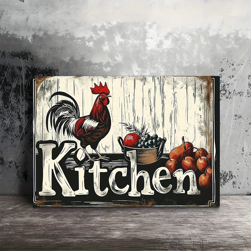Charming Farmhouse Kitchen Wall Art