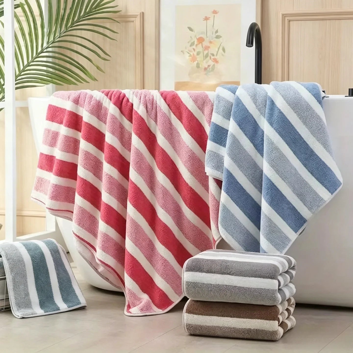 10-Piece Lint Free Ultra Absorbent Towel Set