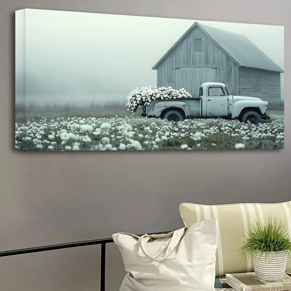 Country Farm Landscape Interior Wall Art Decoration