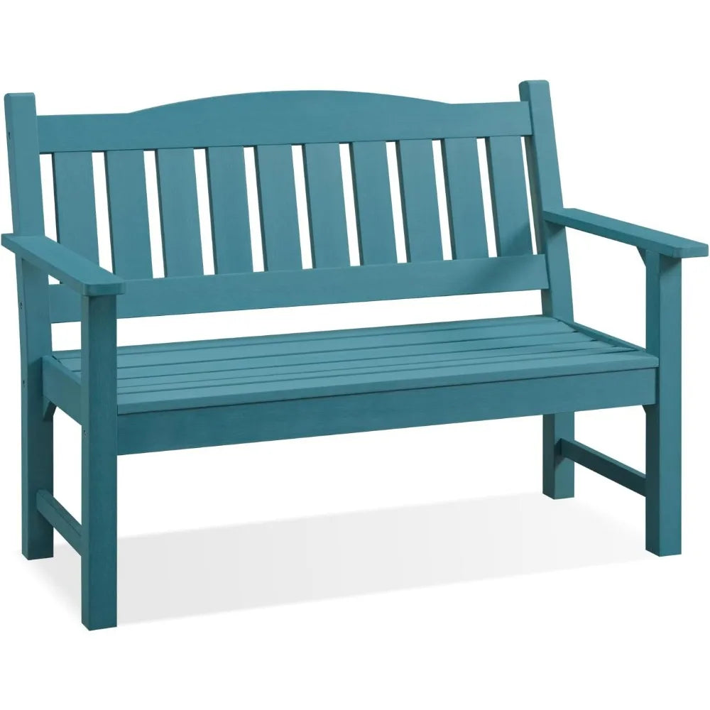 2-Person All Weather Outdoor Memorial Bench