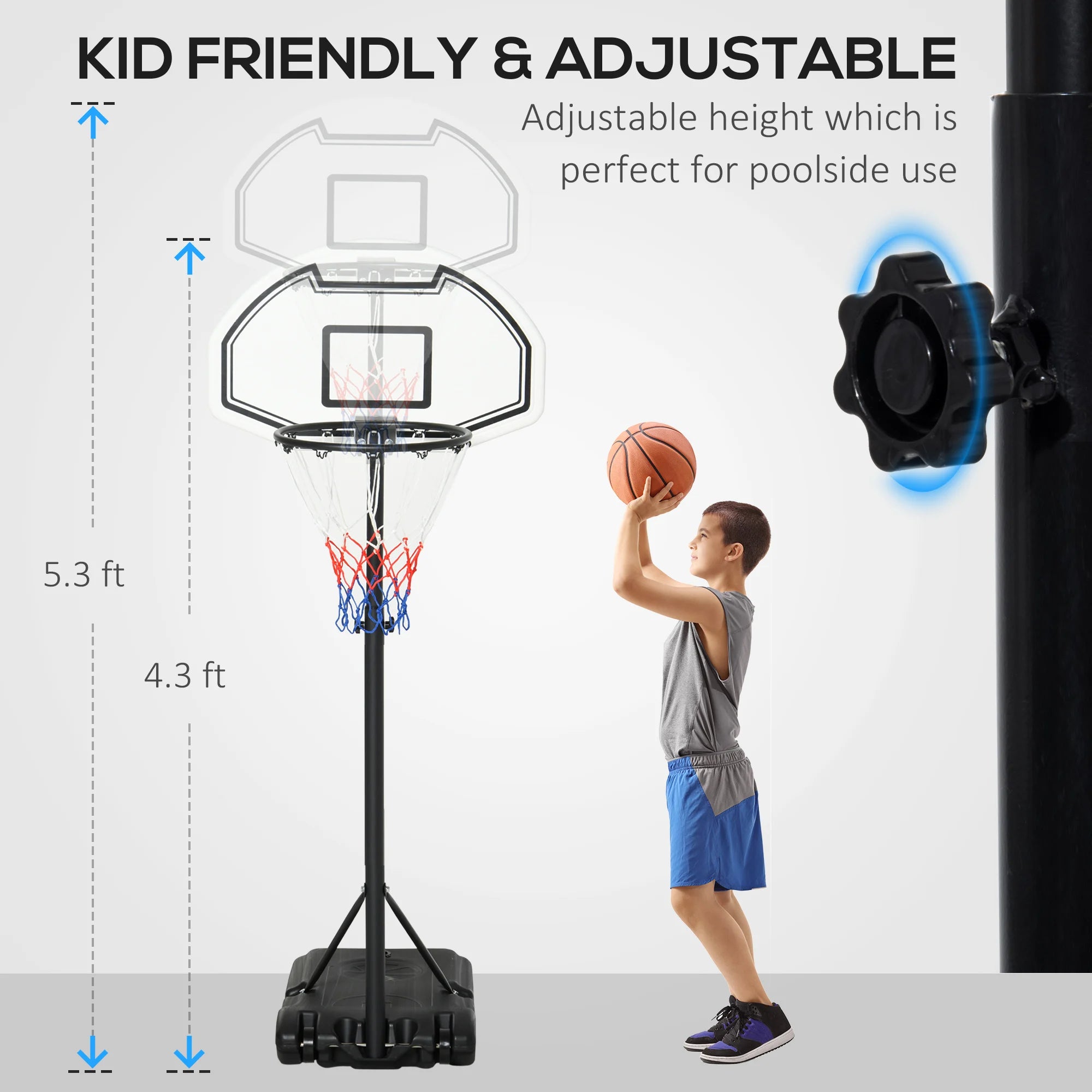 Outdoor Basketball Hoop
