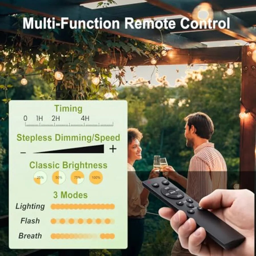Waterproof Outdoor LED String Lights