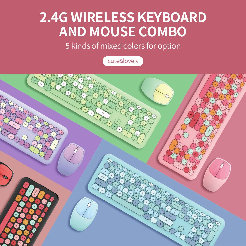 Modern Mofii Wireless Keyboard Mouse Combo