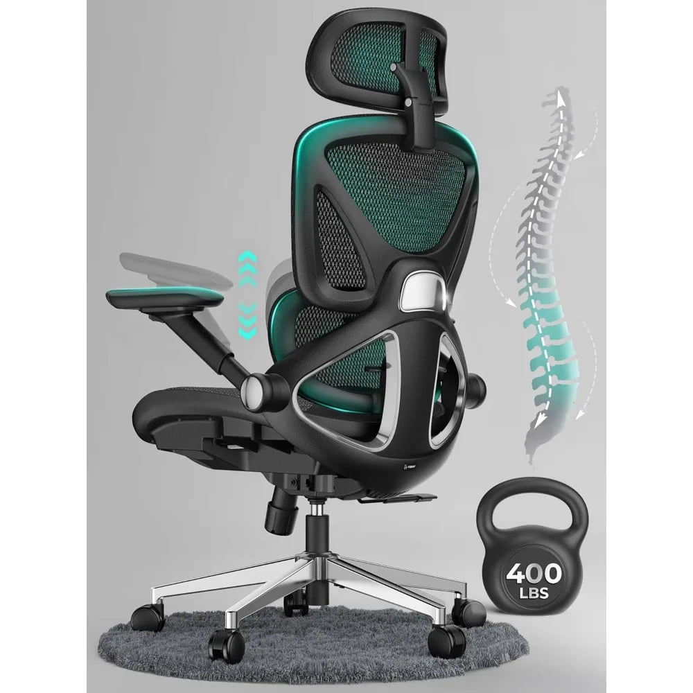 Ergonomic Mesh Office Chair with Adjustable Lumbar Support