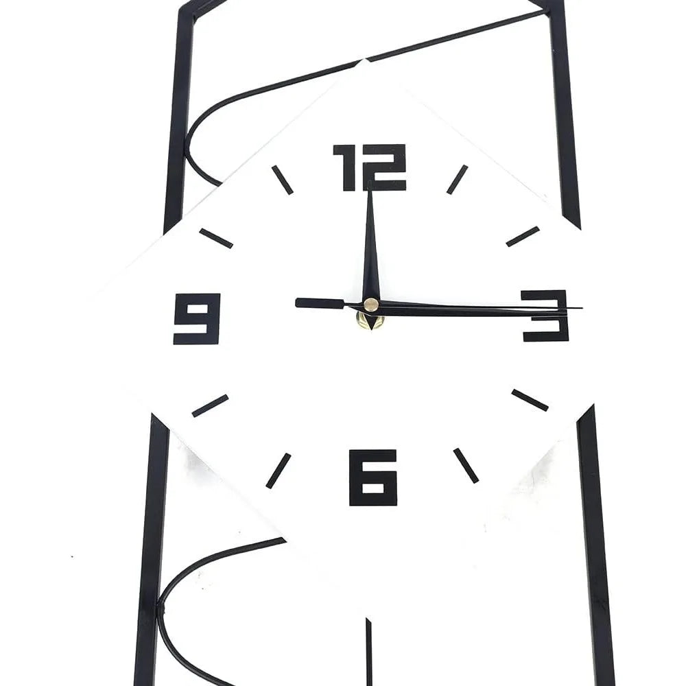Large Pendulum Style Quartz Silent Wall Clock