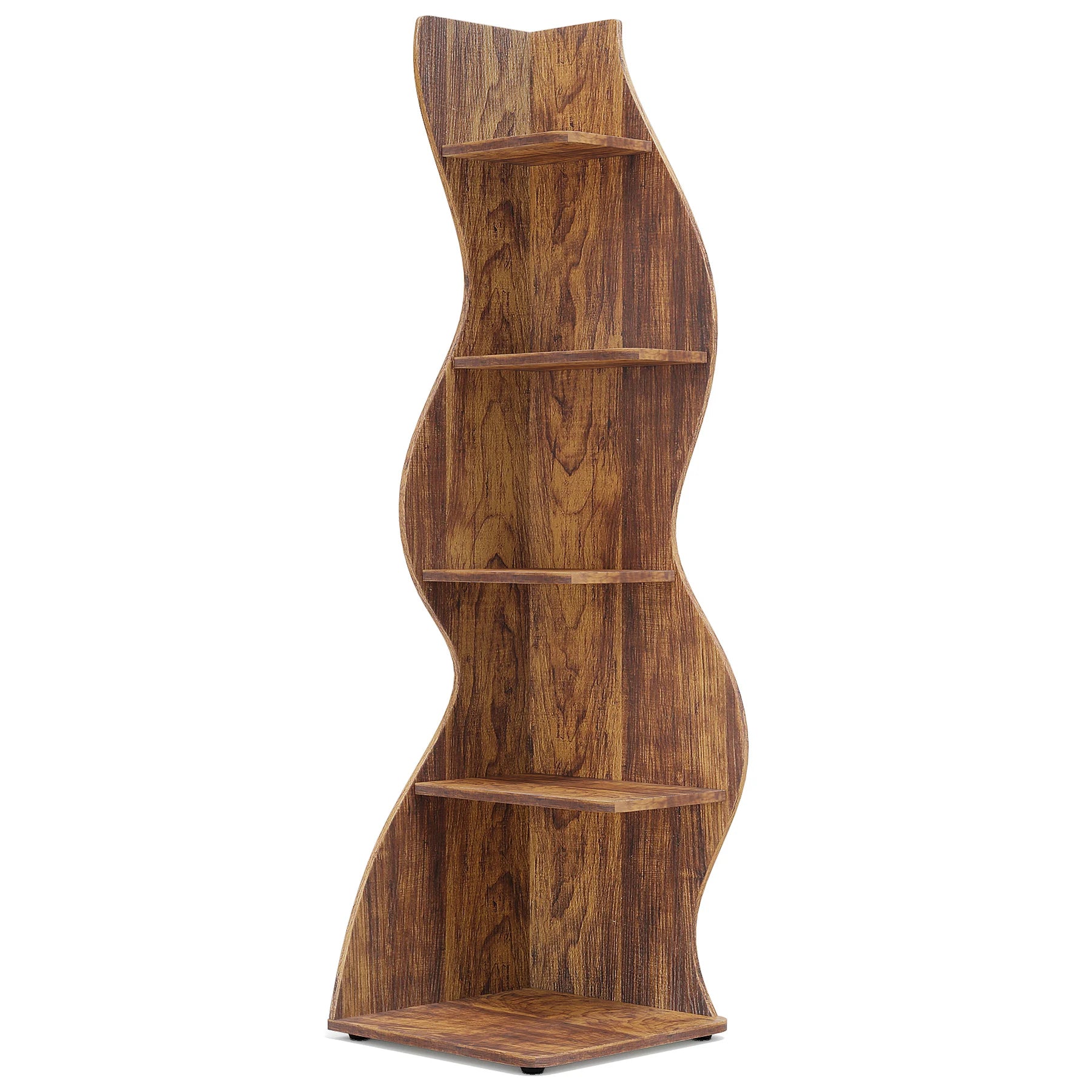 Tribesigns Modern 5-Tier Corner Shelf
