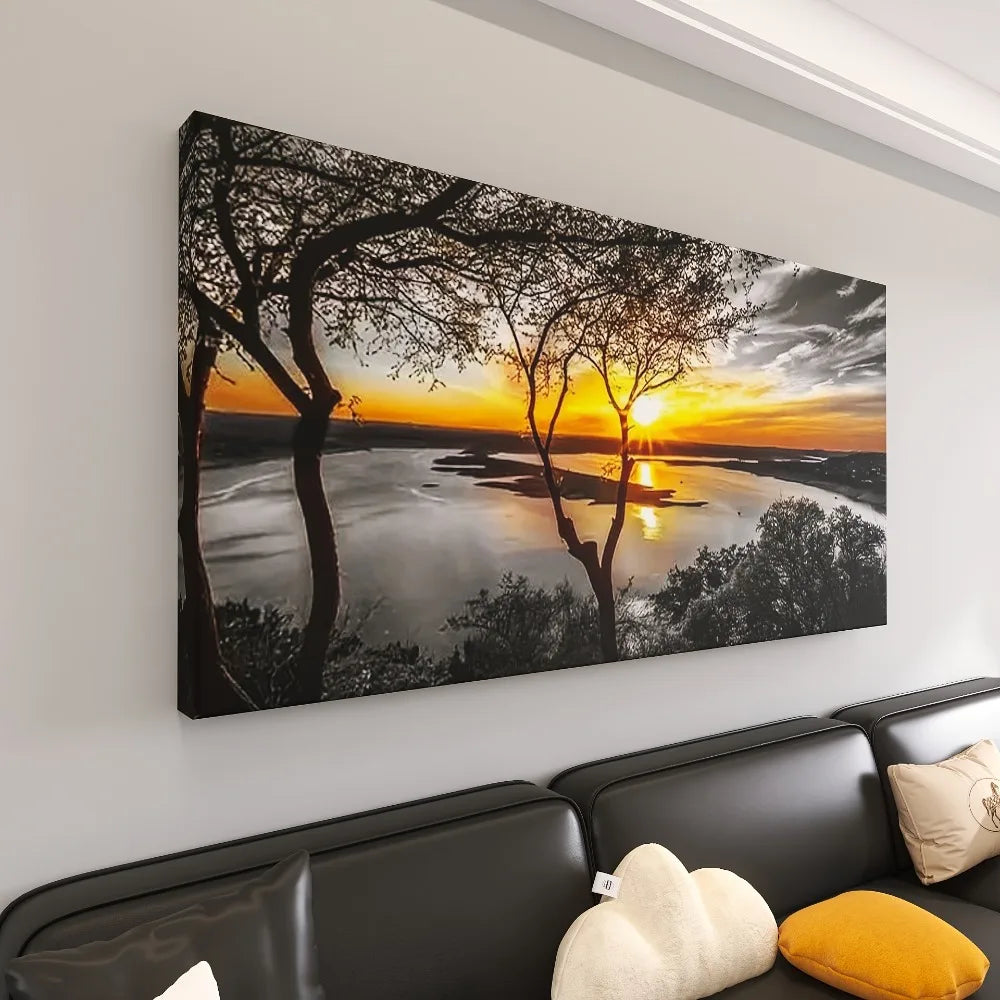 Beautiful Sunset Landscape Wall Art