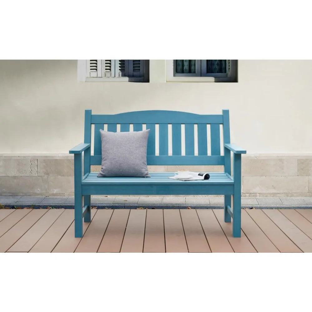 2-Person All Weather Outdoor Memorial Bench