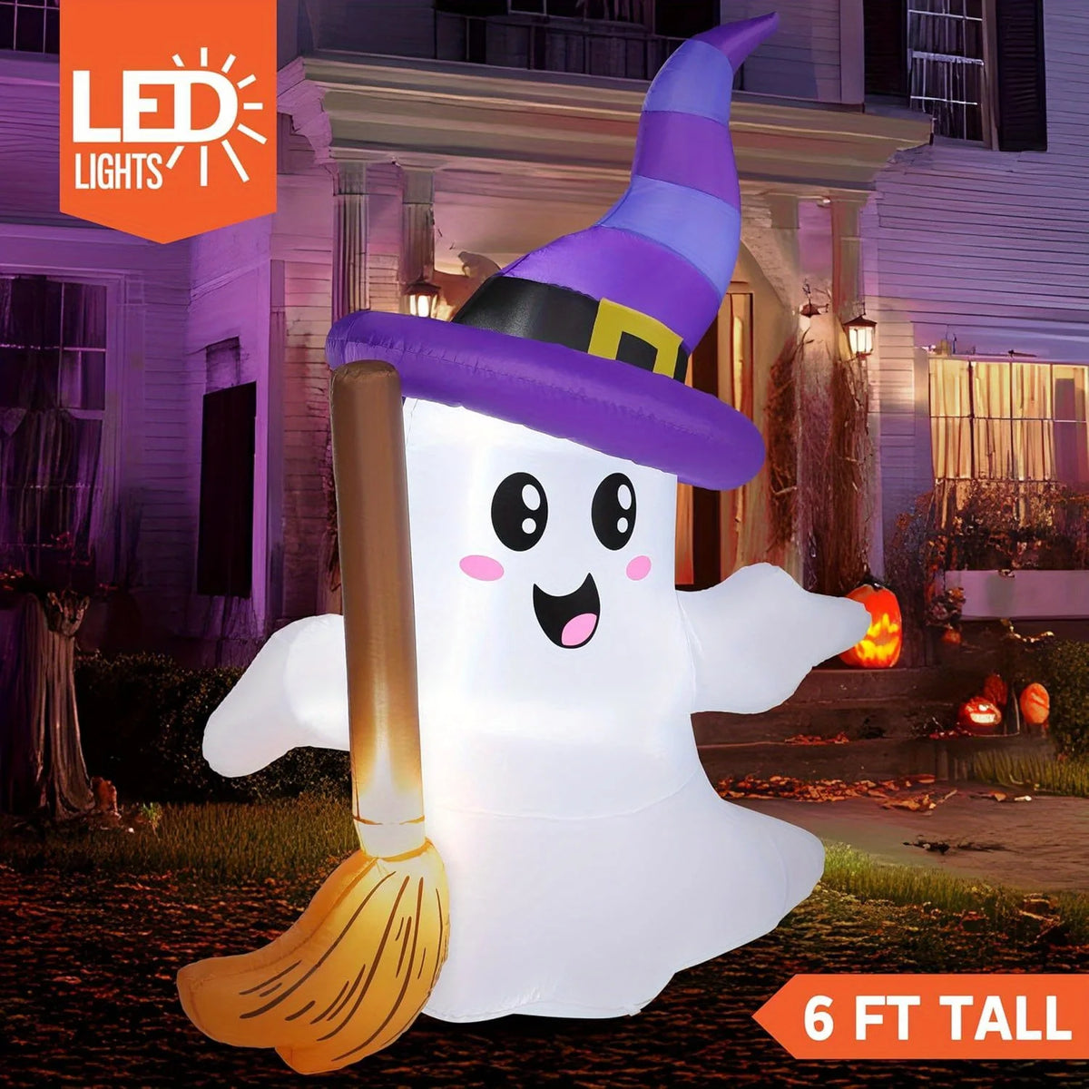 6 Foot Halloween Ghost Inflatable