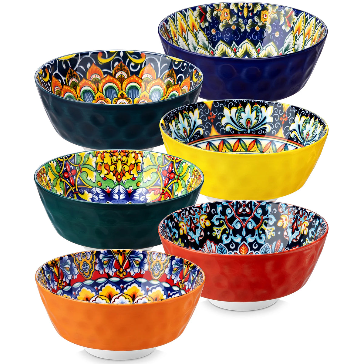 Vancasso 6 or 12 Piece Ceramic Soup Bowls