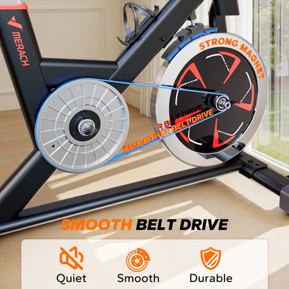 MERACH S38 Exercise Bike with Magnetic Resistance