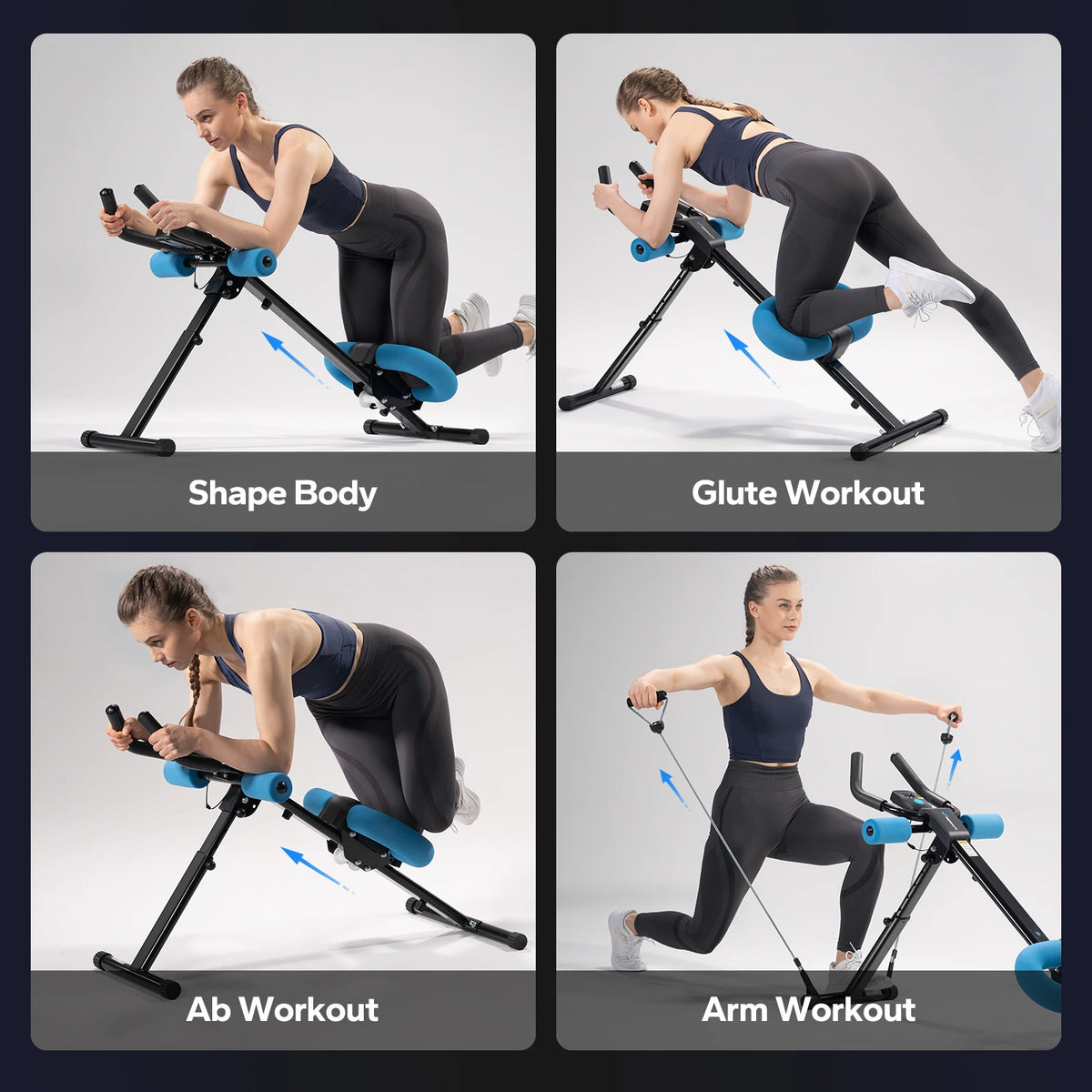 MERACH 2314 Foldable Ab Machine