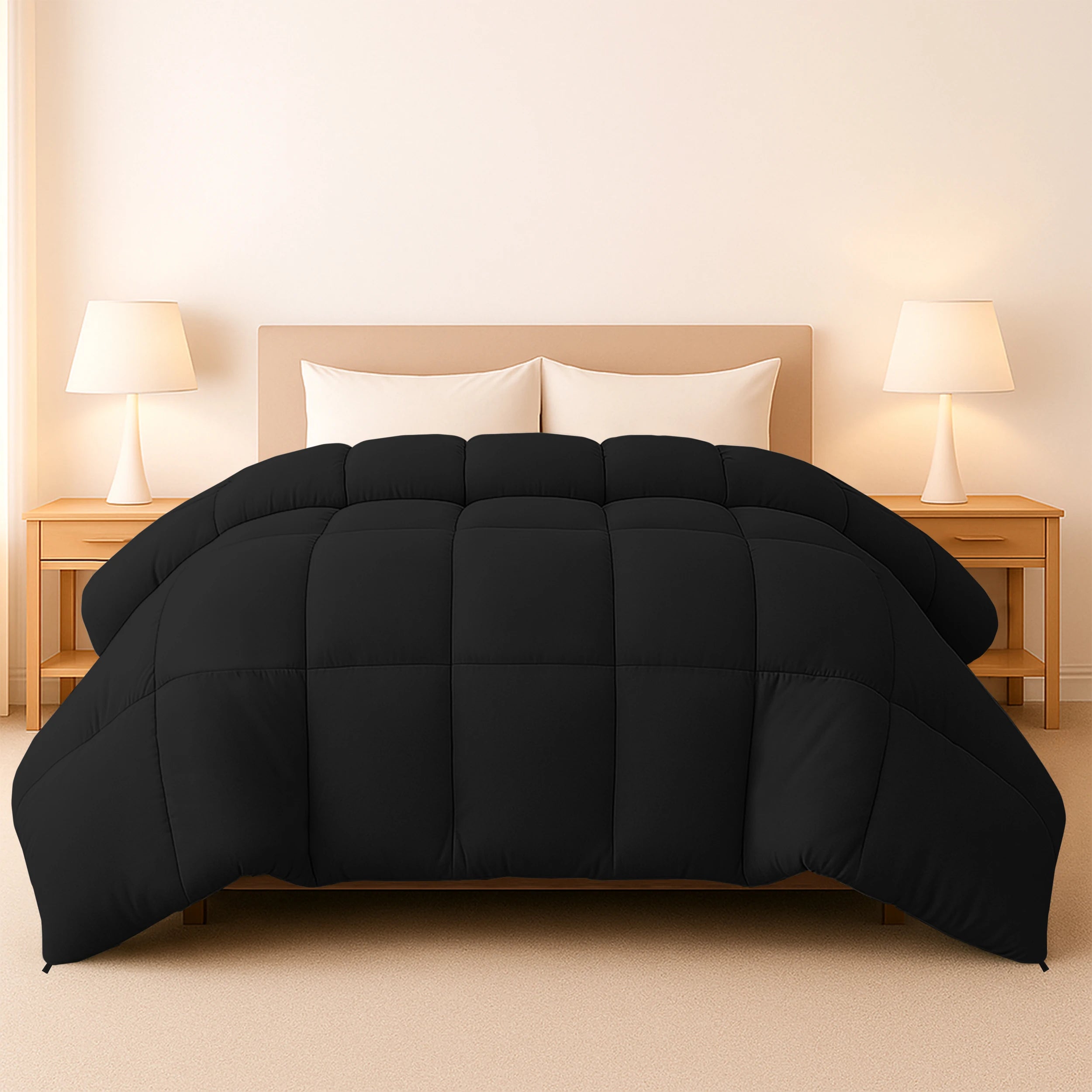 Lux Decor Down Alternative Duvet Comforter Available in Twin, Queen &amp; King Sizes