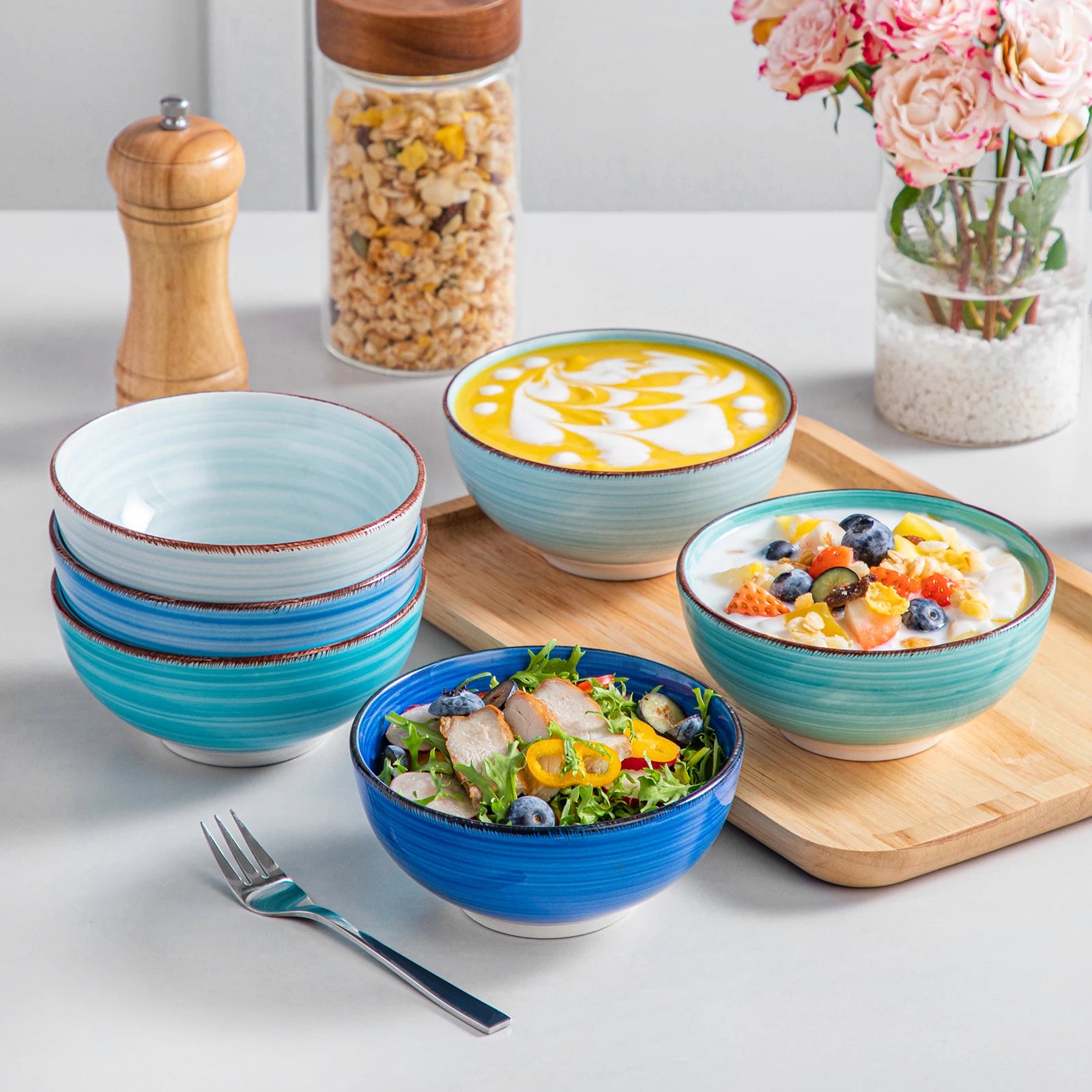 Vancasso Ceramic Bowl Set