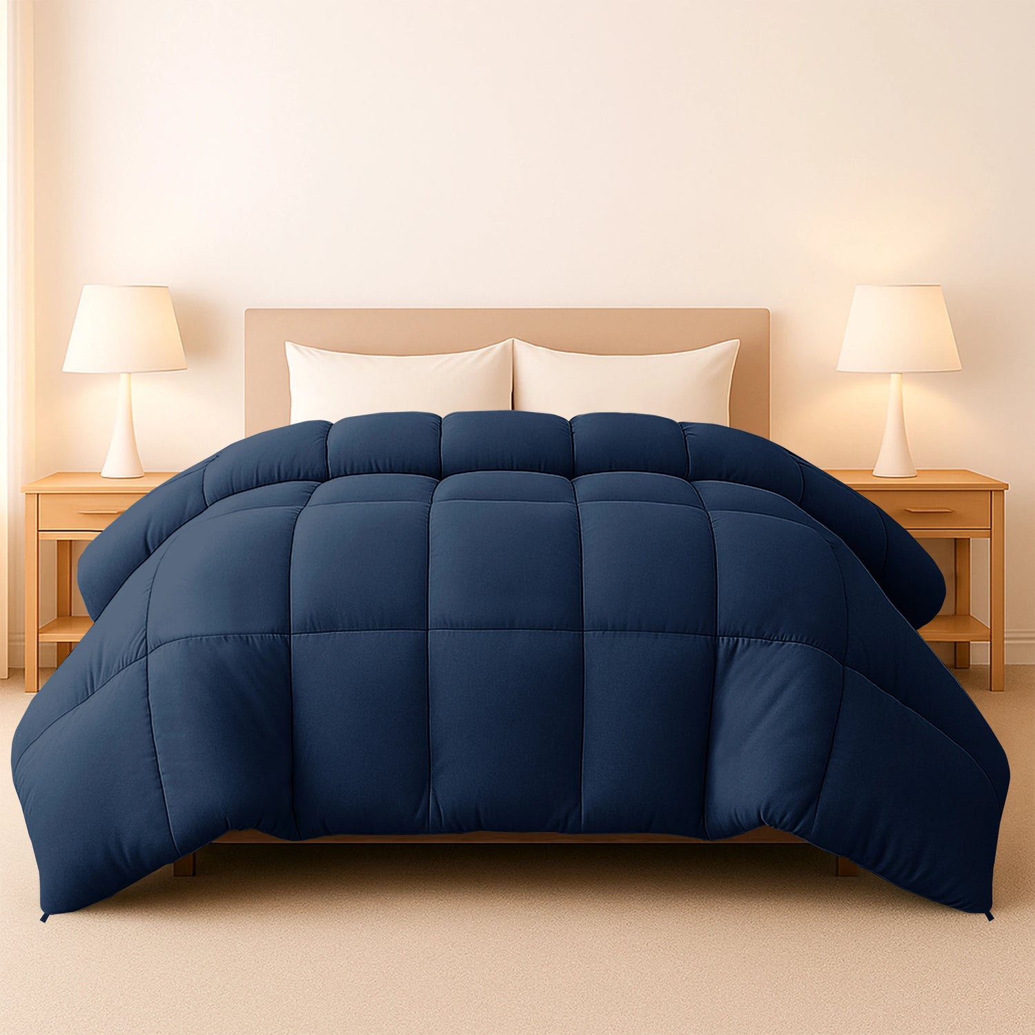 Lux Decor Down Alternative Duvet Comforter Available in Twin, Queen &amp; King Sizes