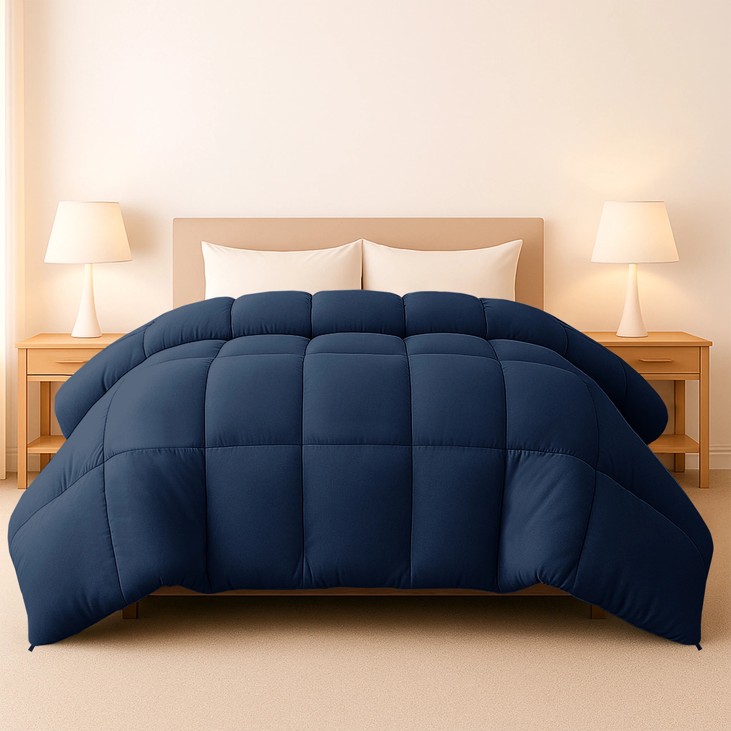 Lux Decor Down Alternative Duvet Comforter Available in Twin, Queen &amp; King Sizes