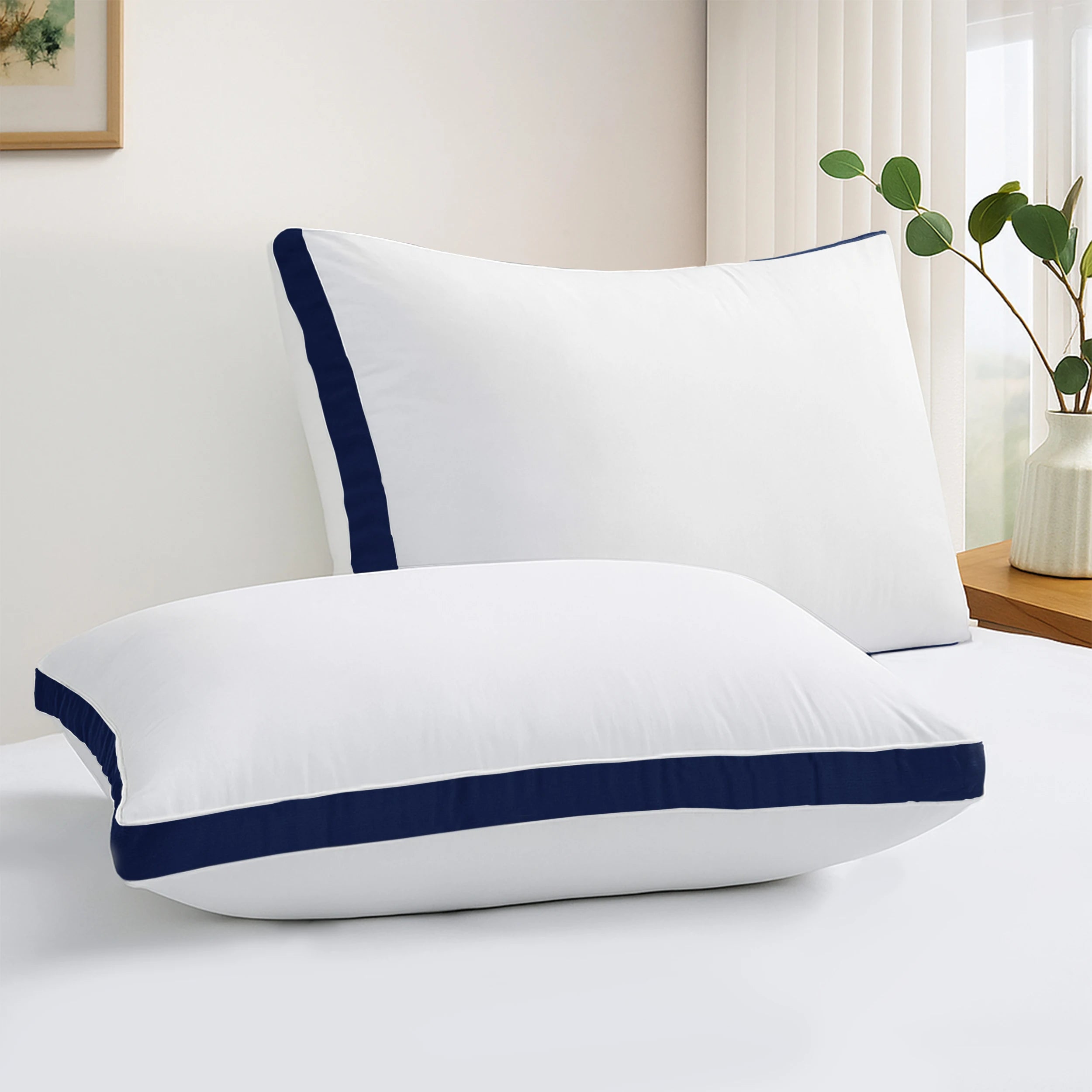 Lux Décor Set of 2 Bed Pillows