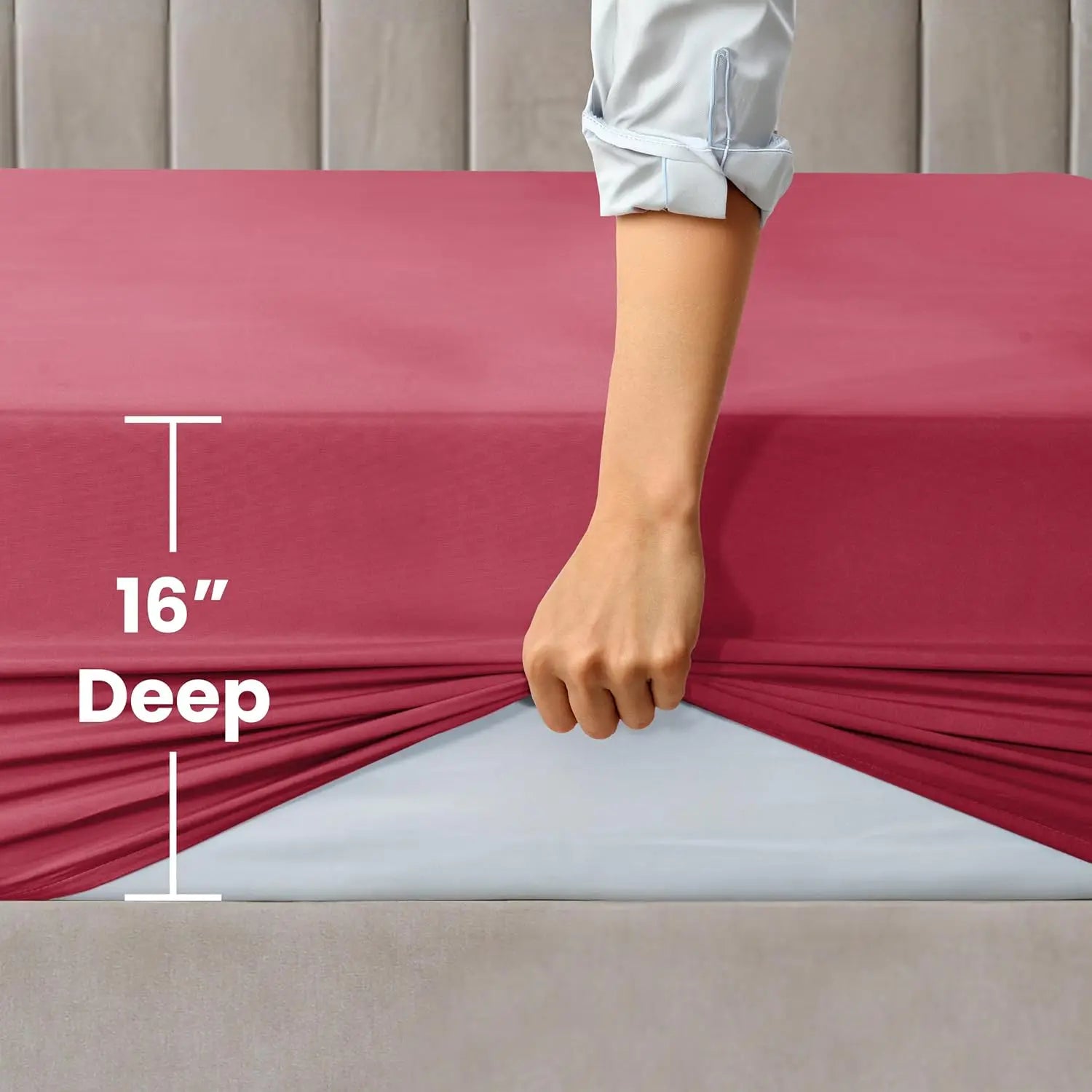 Lux Decor Collection Fitted Sheet