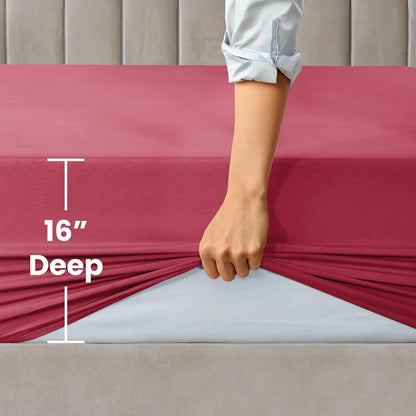 Lux Decor Collection Fitted Sheet