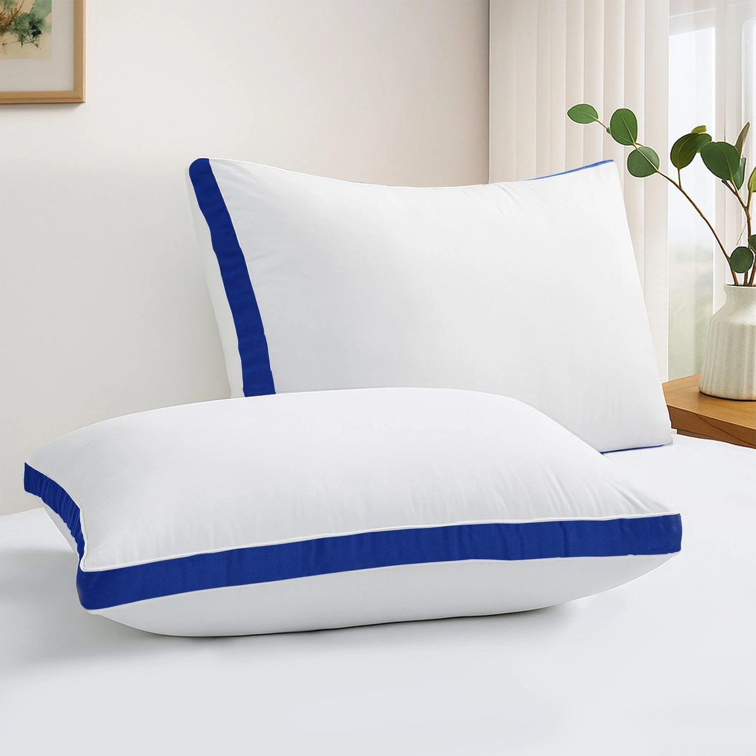 Lux Décor Set of 2 Bed Pillows