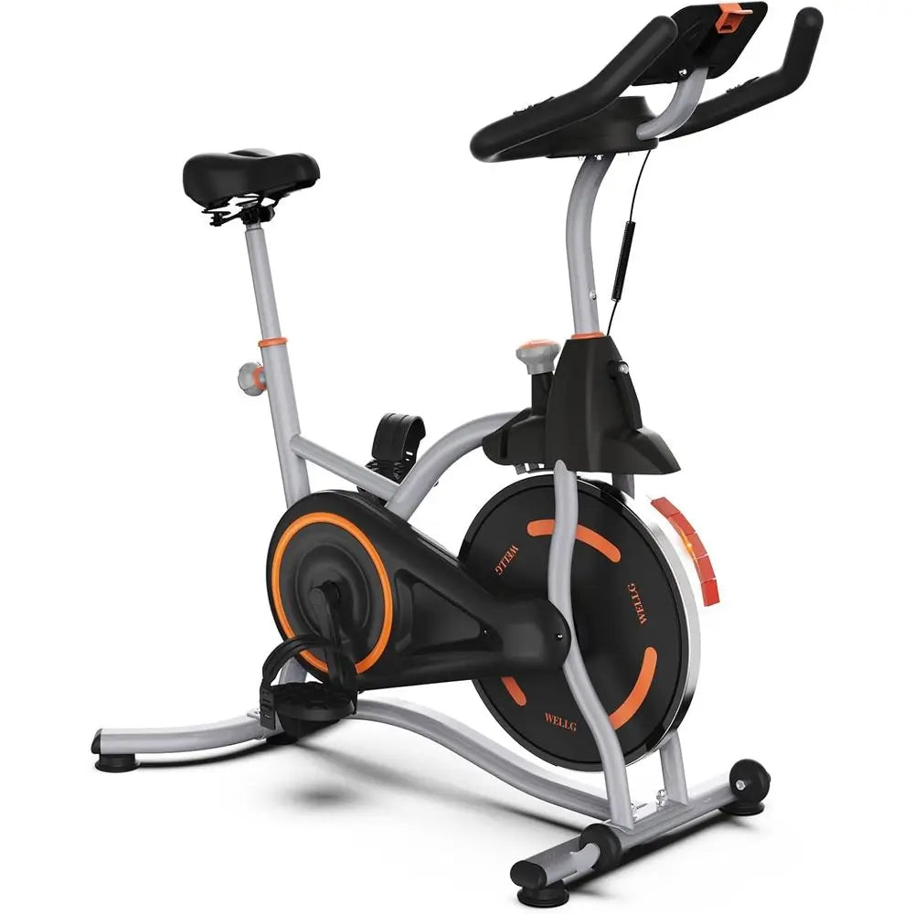 Indoor Stationary Exercise Bike with Digital Display