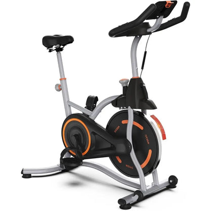 Indoor Stationary Exercise Bike with Digital Display