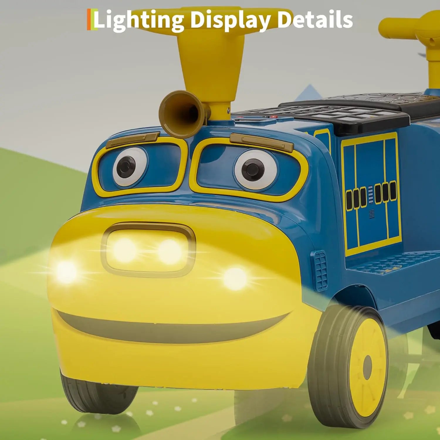 Ride On Trackless Train for Ages 3+
