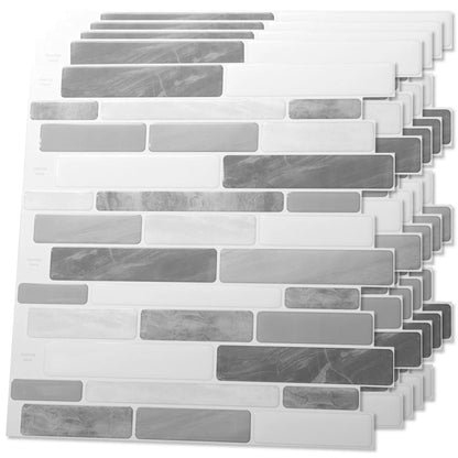 10-Sheet Peel and Stick Backsplash
