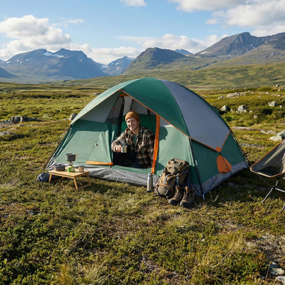 JHK 2 Person Weatherproof Outdoor Camping Tent
