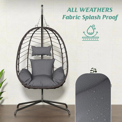 Swinging Egg Chair with Stand