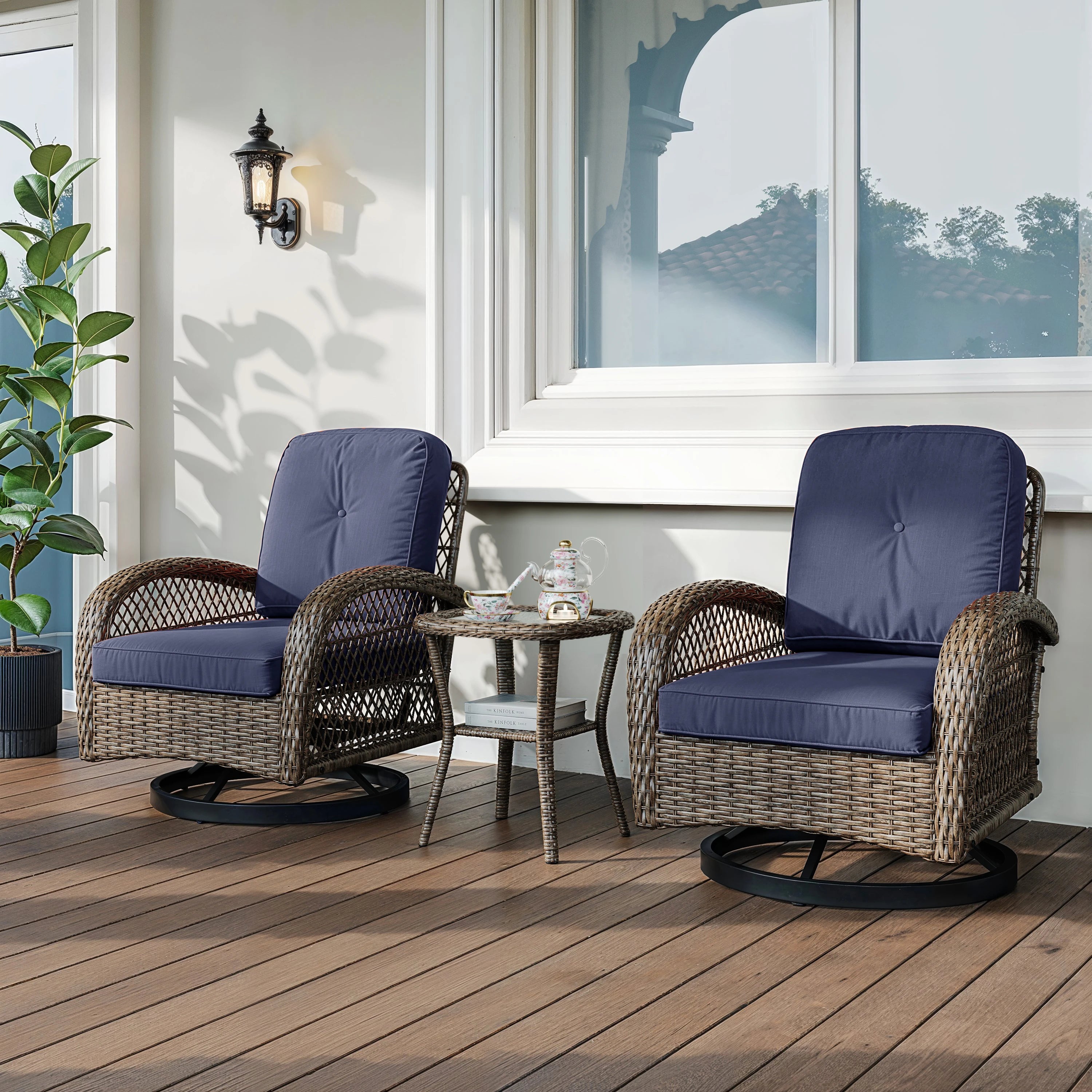 Hoomic 3 Piece Patio Furniture Set