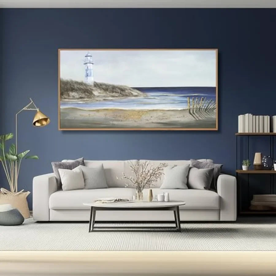 Modern Beautiful Coastal Scene Wall Art
