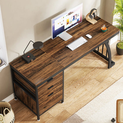 Tribesigns Computer Desk with 3 Drawers Available in 3 Colors