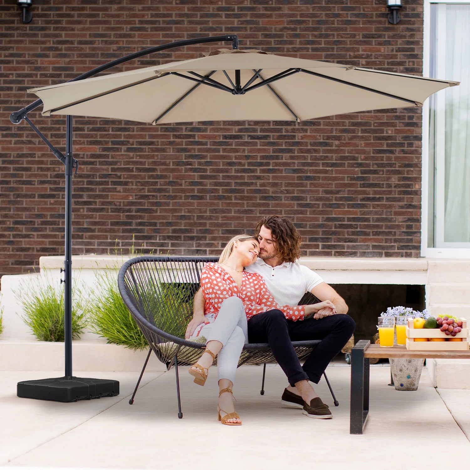 JHK 10 FT Outdoor Patio Umbrella