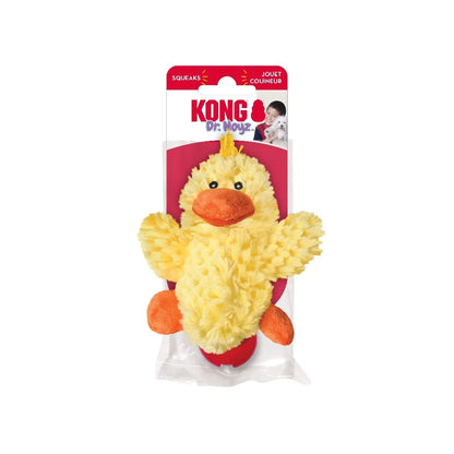 Adorable Yellow Duck Dog Toy with Removable Squeaker for Small Dogs