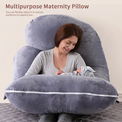 Full Body Pregnancy Pillow in 3 Configurations