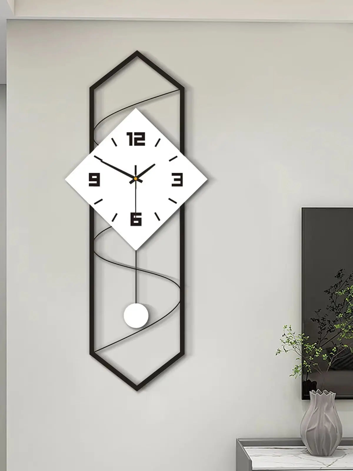 Modern Artistic Silent Wall Clock