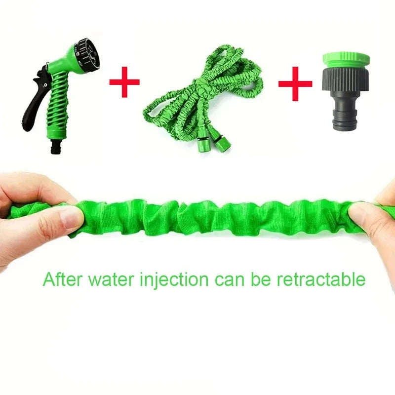 Expandable High-Pressure Magic Hose With 7 Spray Patterns