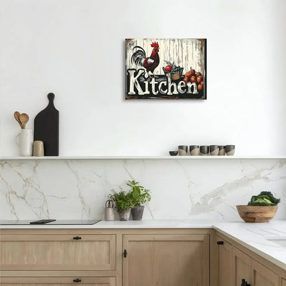 Charming Farmhouse Kitchen Wall Art