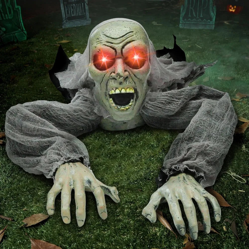 Halloween Groundbreaker Zombie with Sound and Flashing Eyes