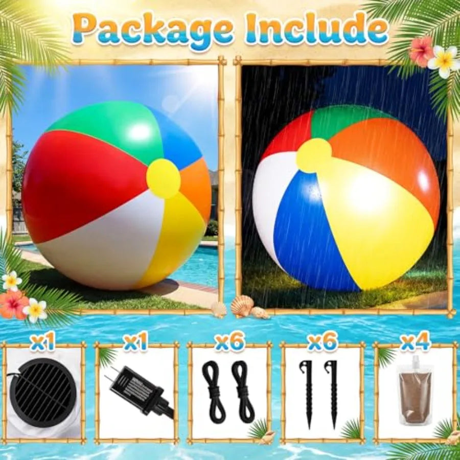 8 Foot Giant Beach Ball Inflatable Decoration