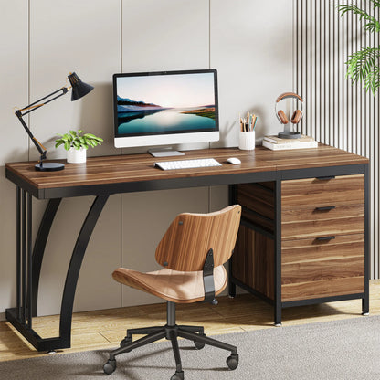 Tribesigns Computer Desk with 3 Drawers Available in 3 Colors